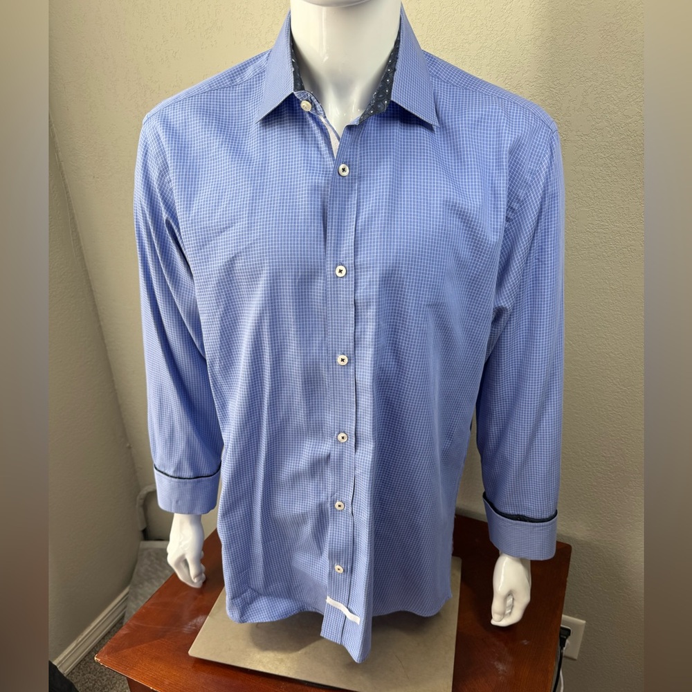 Men's Blue Dress Shirt by English Laundry